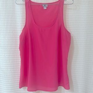 2/$15 EUC Bubblegum Pink Sleeveless Blouse - M